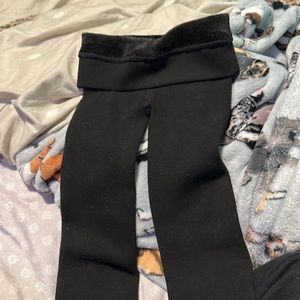 fleece lined leggings